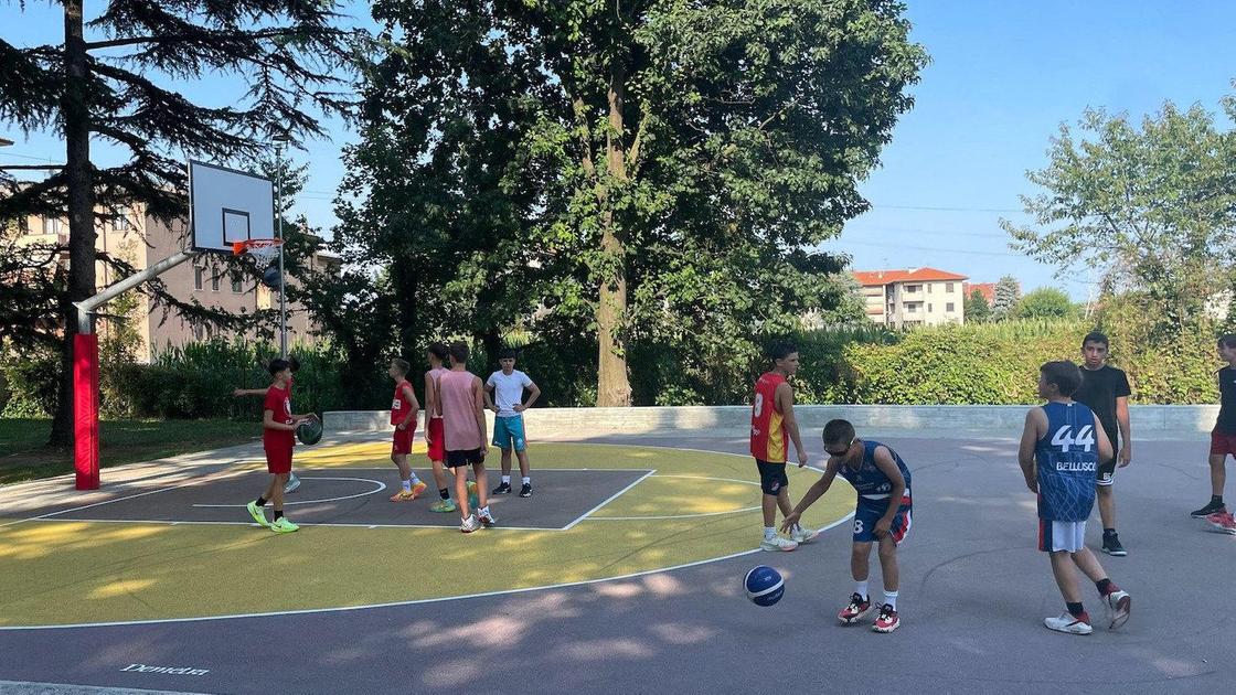 Inaugurata la palestra all’aperto. Investimento di 167mila euro Inaugurata la palestra all’aperto. Investimento di 167mila euro