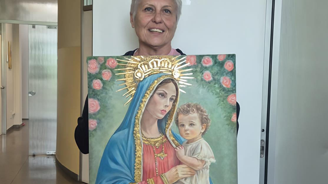 Vecchia filanda di Bellinzago “Rinasce” la Madonna con il bambino Vecchia filanda di Bellinzago “Rinasce” la Madonna con il bambino