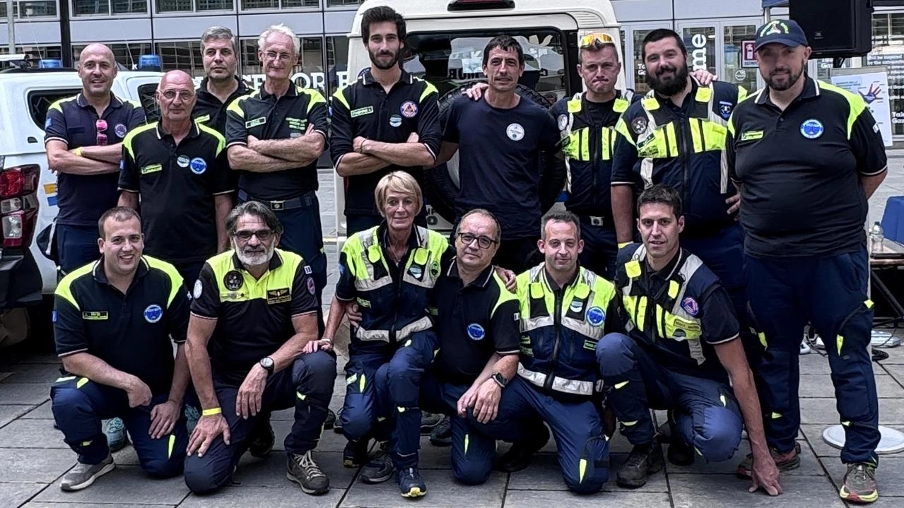 I volontari valtellinesi a Milano