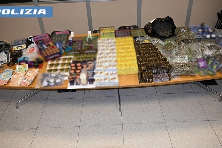 Droga e soldi sequestrati