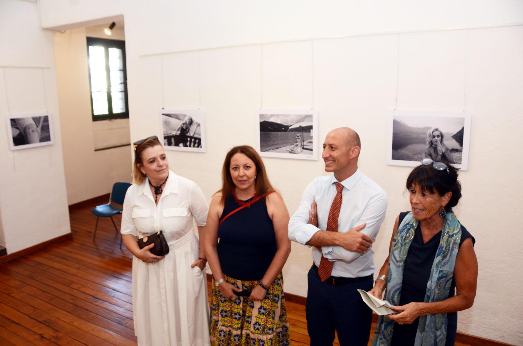 le muse del lago aperta la mostra al palazzo delle paure di lecco