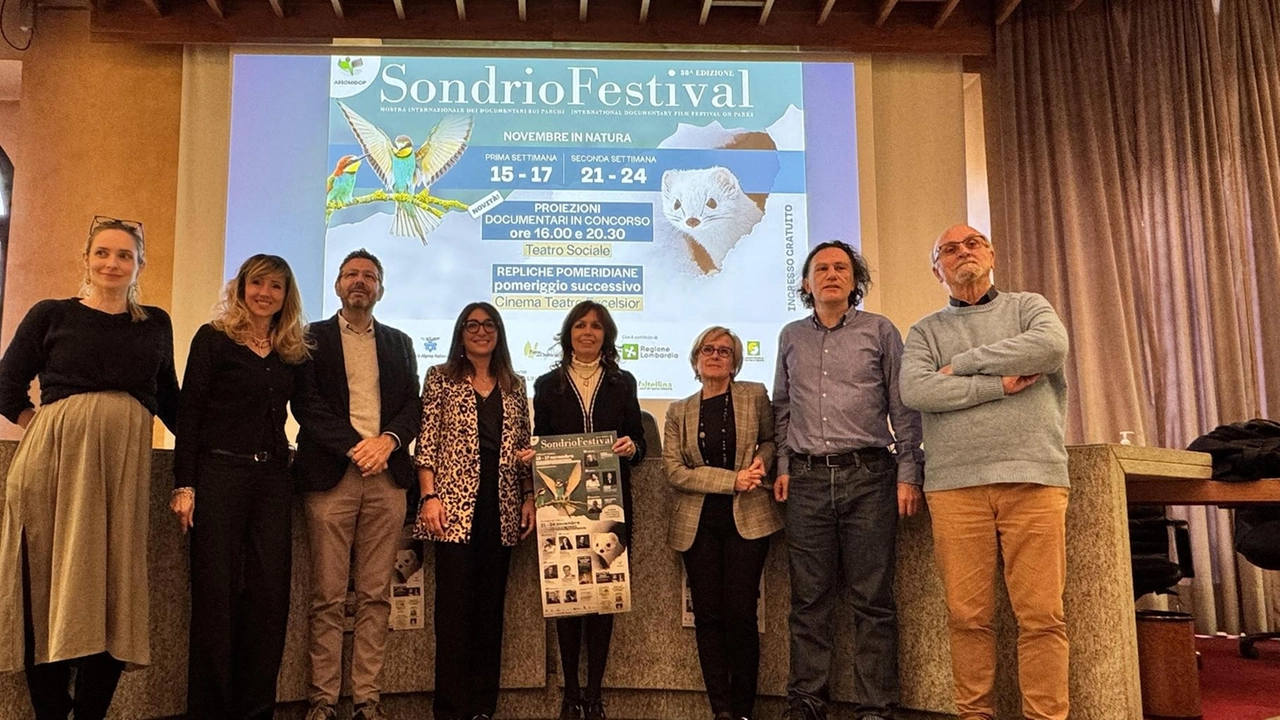 La presentazione di Sondrio Festival. Quest’anno sono previsti cinquanta appuntamenti, sedici i documentari in concorso La presentazione di Sondrio Festival. Quest’anno sono previsti cinquanta appuntamenti, sedici i documentari in concorso