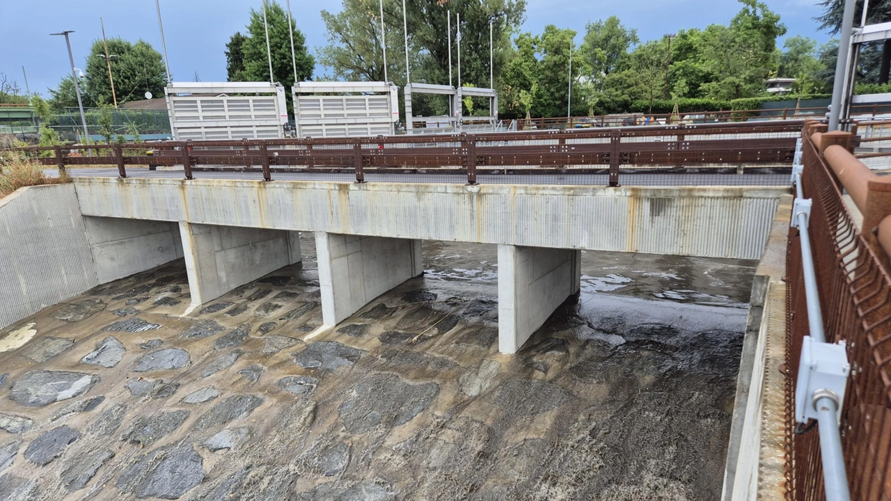 La vasca di laminazione del Seveso a Bresso potrebbe tornare presto in funzione La vasca di laminazione del Seveso a Bresso potrebbe tornare presto in funzione
