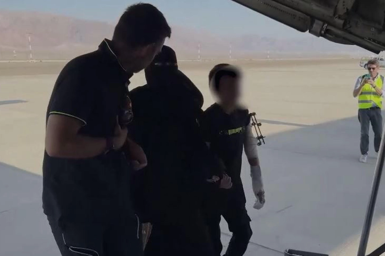 Adam a Milano, bimbi palestinesi in Italia per curarsi