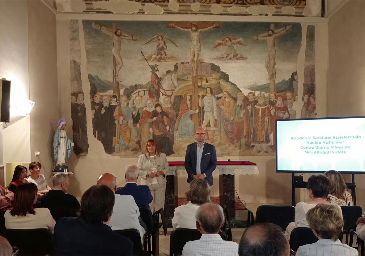 Gli affreschi ritrovati della Rsa Scola Gli affreschi ritrovati della Rsa Scola