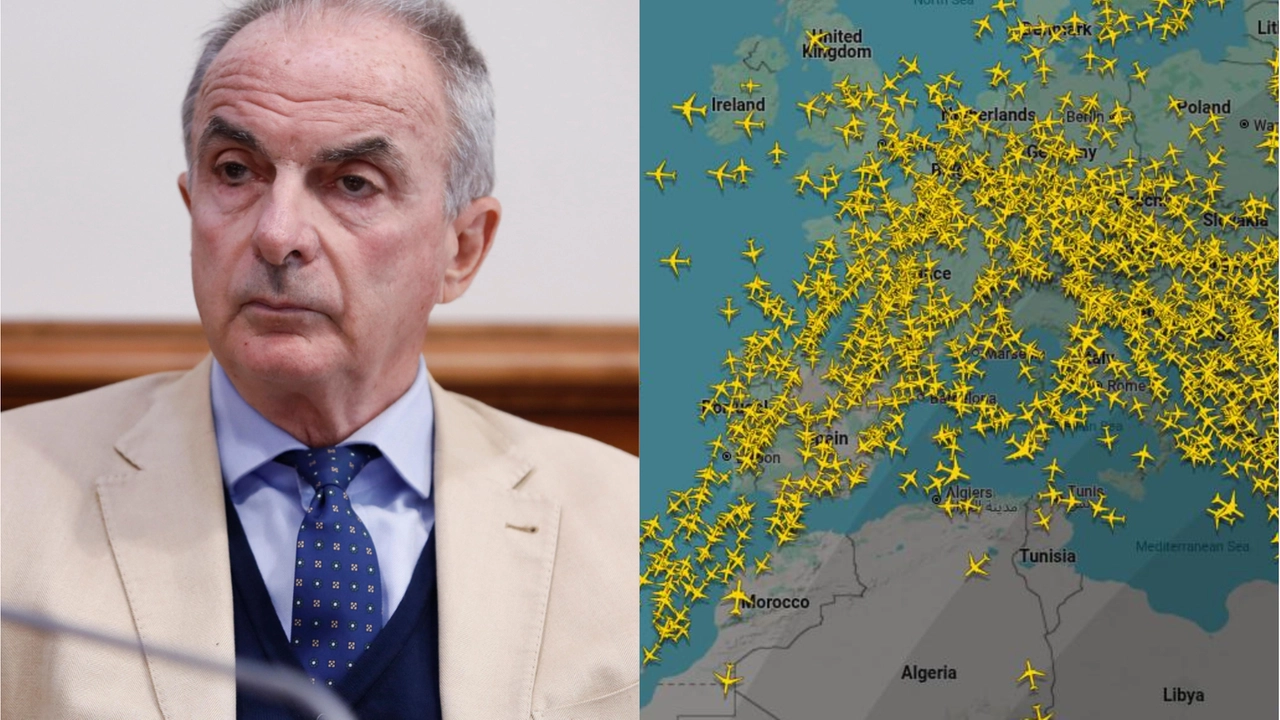 Il presidente dell'Ente nazionale per l'aviazione civile Pierluigi Di Palma Il presidente dell'Ente nazionale per l'aviazione civile Pierluigi Di Palma