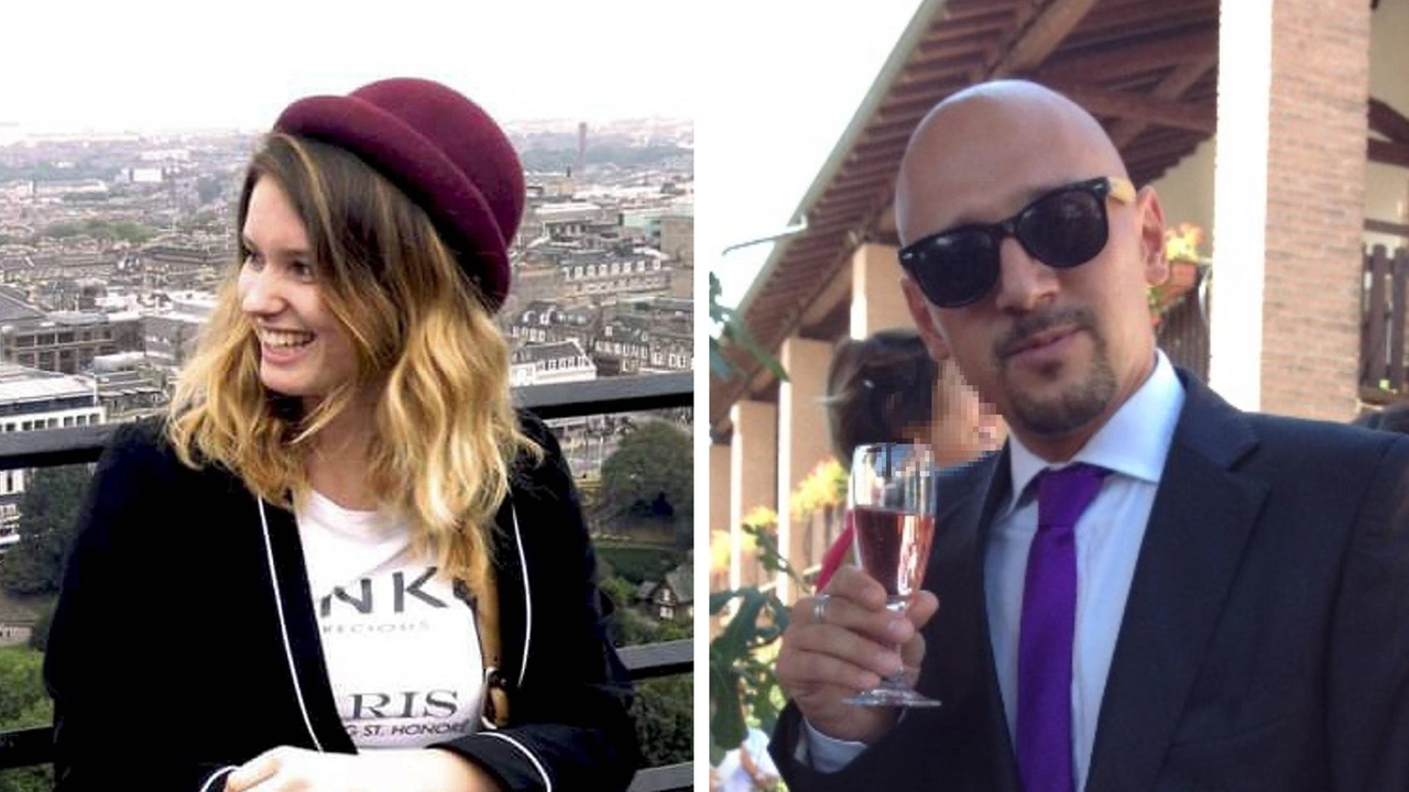 Carol Maltesi (a sinistra) e Davide Fontana, condannato per averla uccisa e fatta a pezzi Carol Maltesi (a sinistra) e Davide Fontana, condannato per averla uccisa e fatta a pezzi