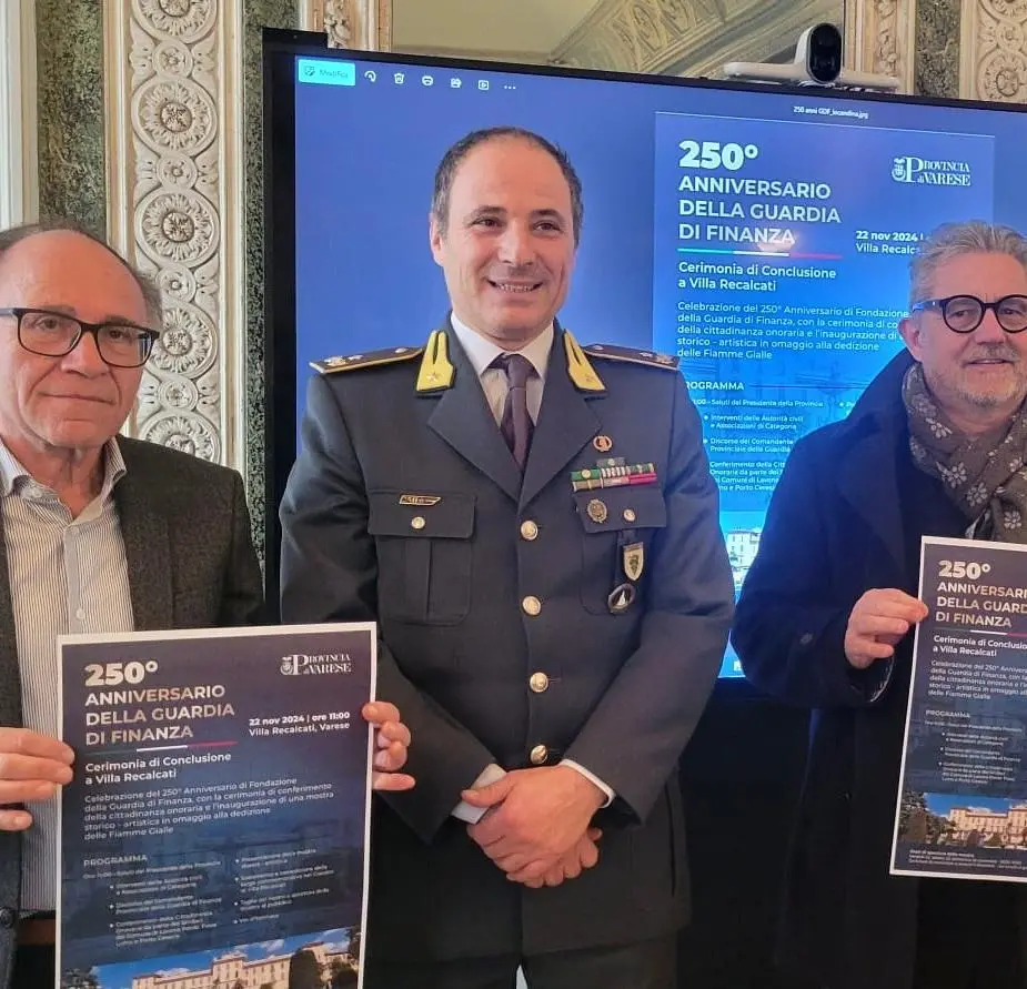 Fiamme Gialle. Via agli eventi per i 250 anni
