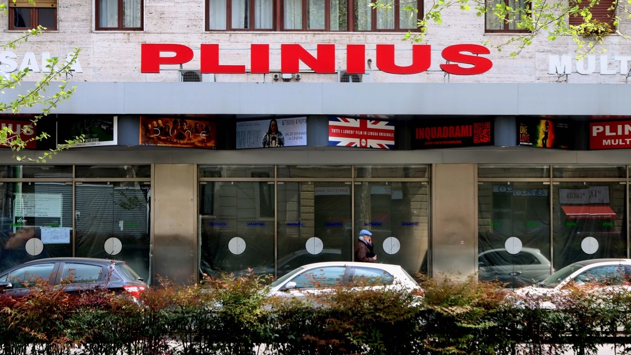 Il cinema Plinius di viale Abruzzi a Milano