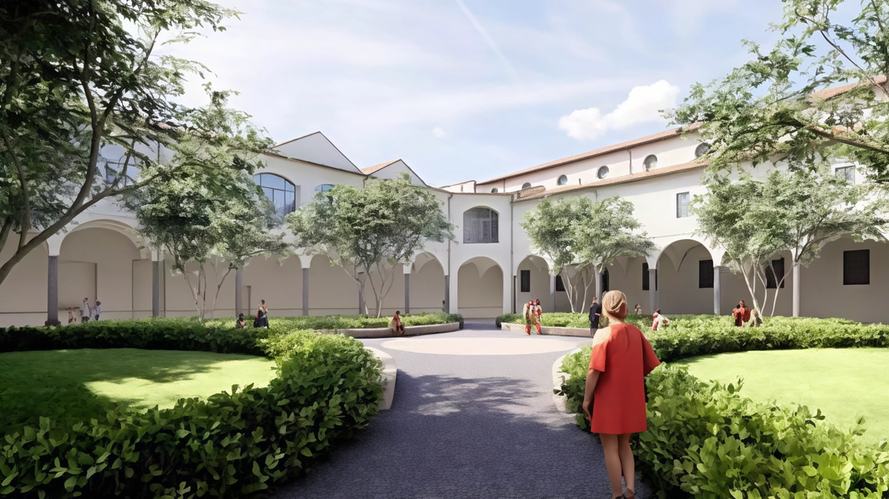 I rendering del progetto che punta a migliorare e ampliare il Museo Diocesano I rendering del progetto che punta a migliorare e ampliare il Museo Diocesano
