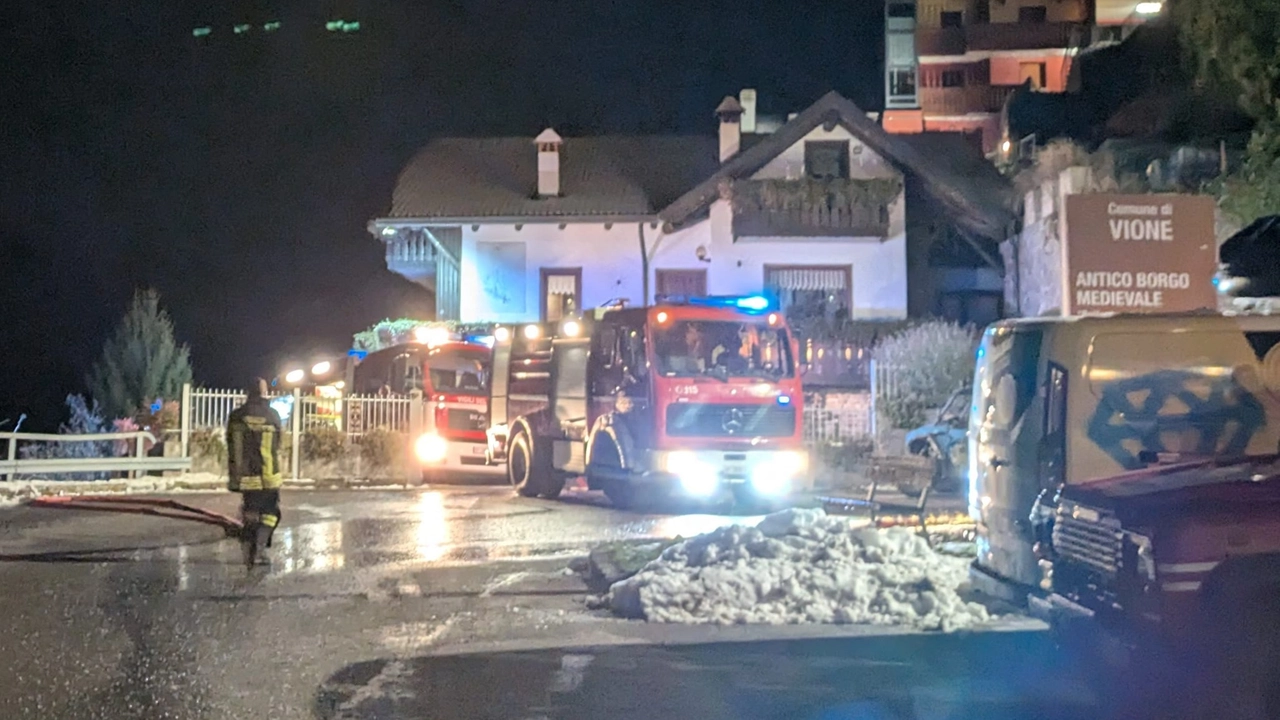 La casa incendiata