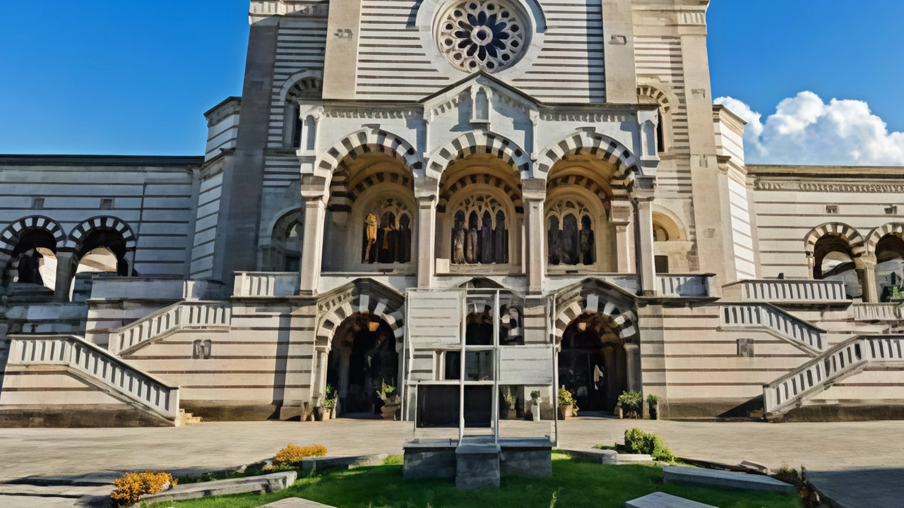 Il Comune di Milano avvia il restauro del Famedio al Cimitero Monumentale e del cimitero di Bruzzano con un investimento di oltre 12 milioni di euro. Priorità alla conservazione del patrimonio storico e architettonico cittadino. Il Comune di Milano avvia il restauro del Famedio al Cimitero Monumentale e del cimitero di Bruzzano con un investimento di oltre 12 milioni di euro. Priorità alla conservazione del patrimonio storico e architettonico cittadino.