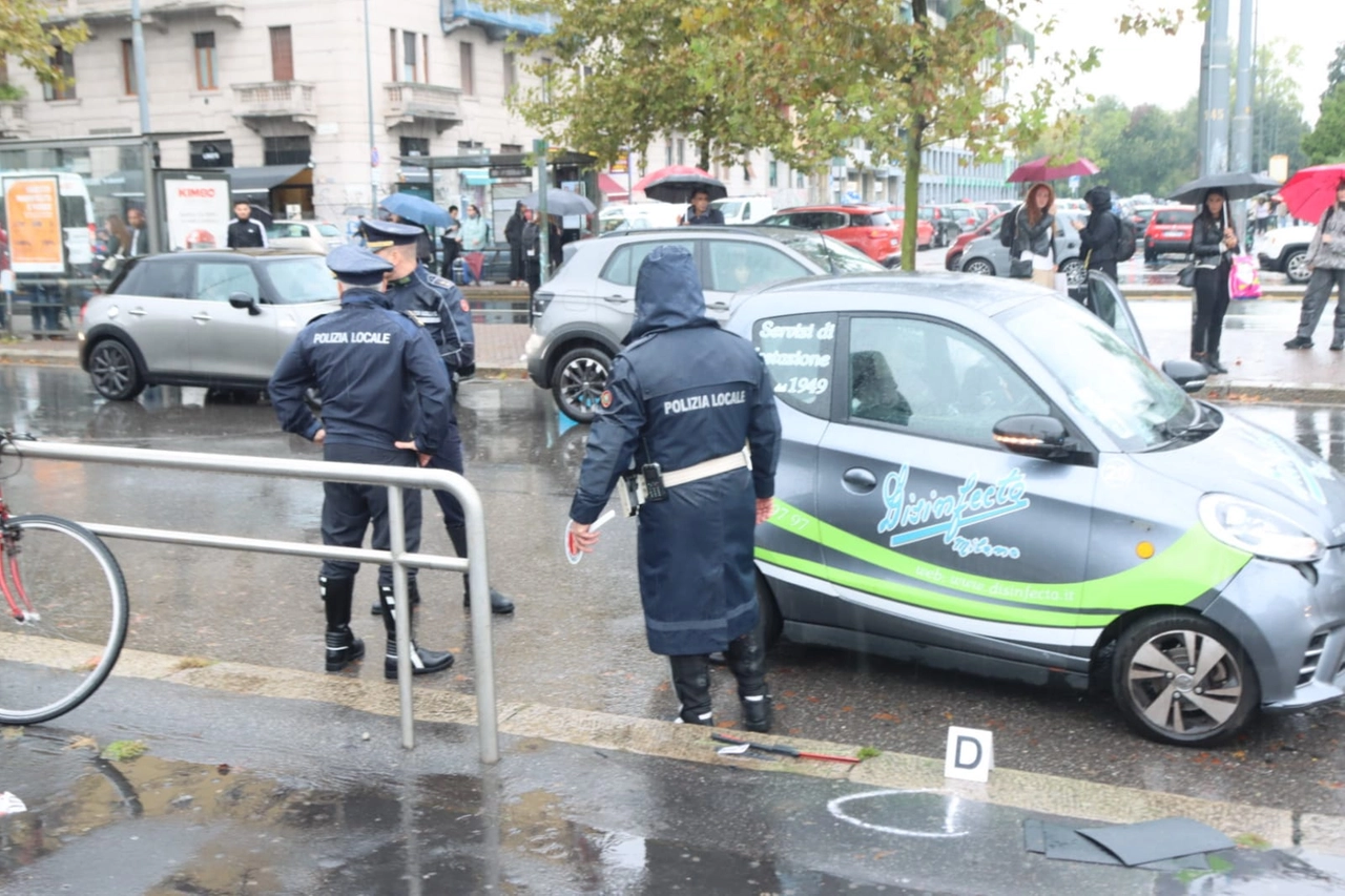 La mini car che ha investito la ragazzina