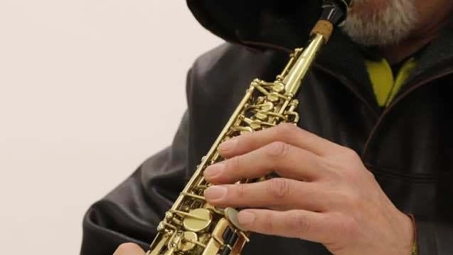 The saxophonist Maurizio Signorino