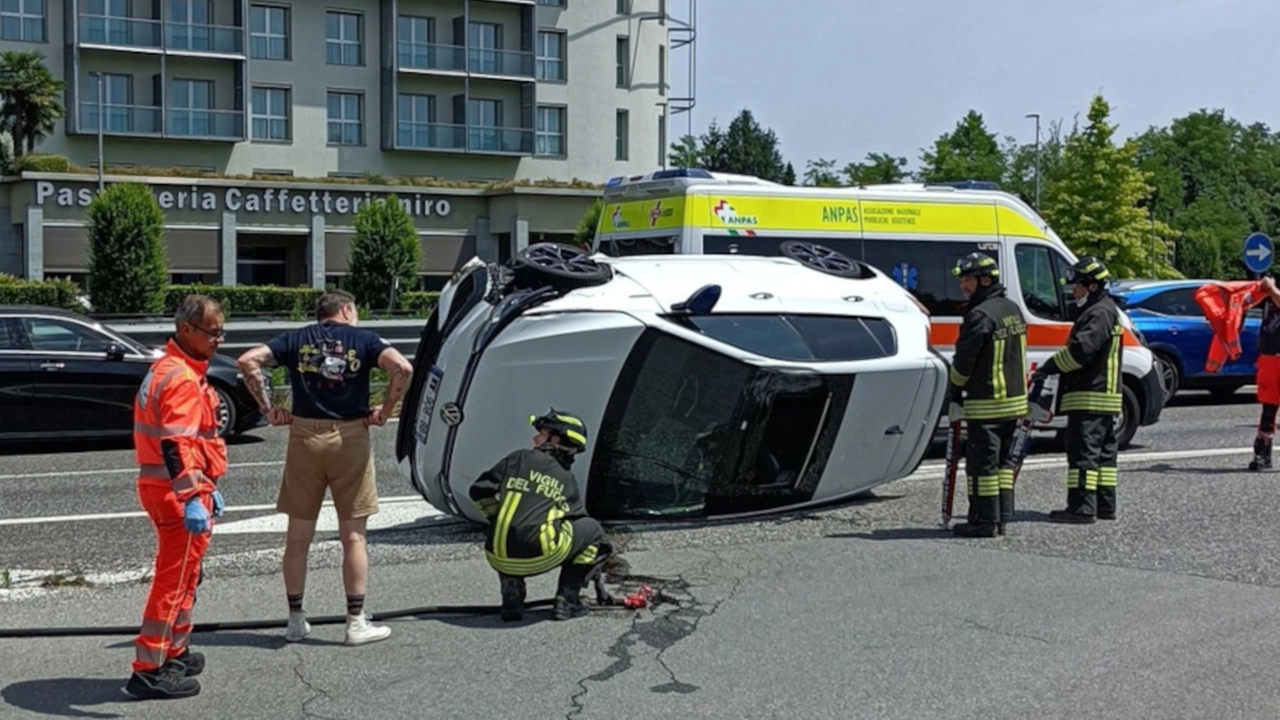 L'incidente sulla Statale 36