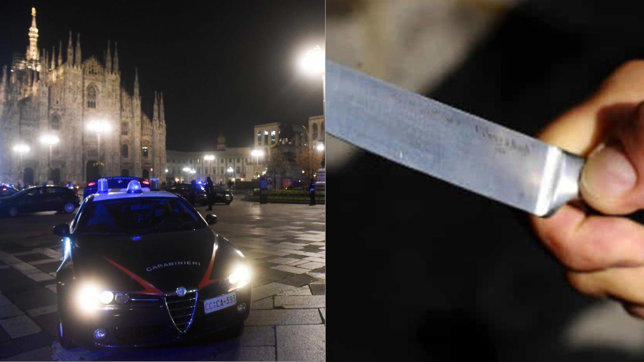 Le indagini dei carabinieri e un coltello da cucina (foto di archivio) Le indagini dei carabinieri e un coltello da cucina (foto di archivio)