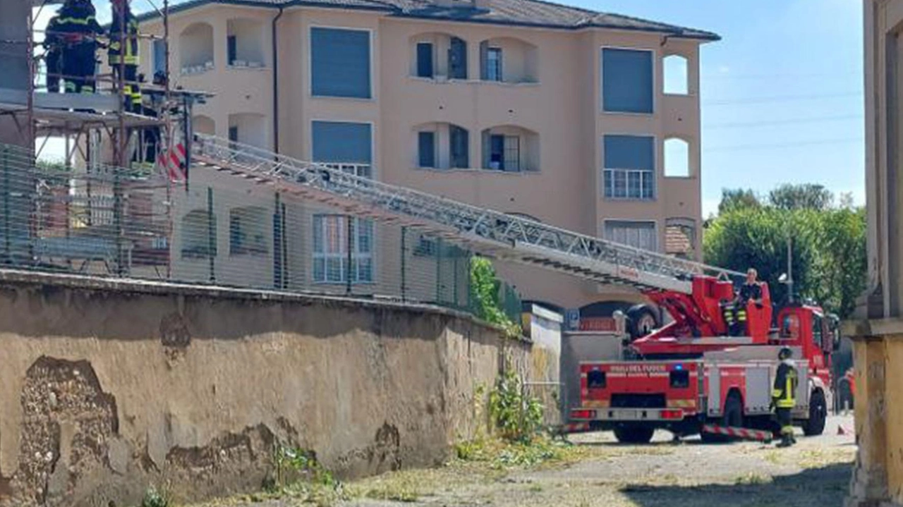 Il cantiere dove si era verificato il tragico incidente sul lavoro Il cantiere dove si era verificato il tragico incidente sul lavoro