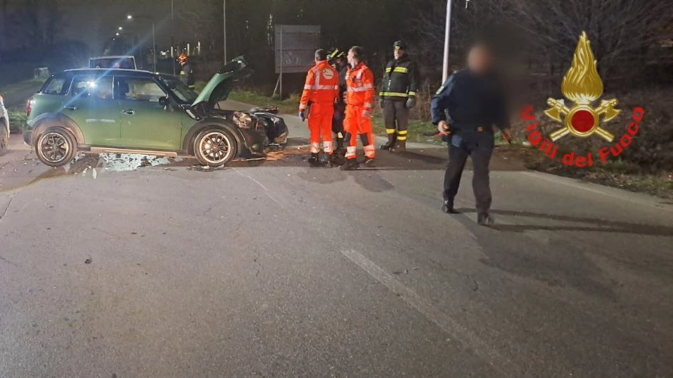 L'incidente avvenuto a Concorezzo nella zona del Malcantone L'incidente avvenuto a Concorezzo nella zona del Malcantone