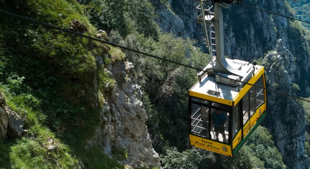 Lecco, scatta l'allarme: paura in funivia ma è un'anomalia di un sensore