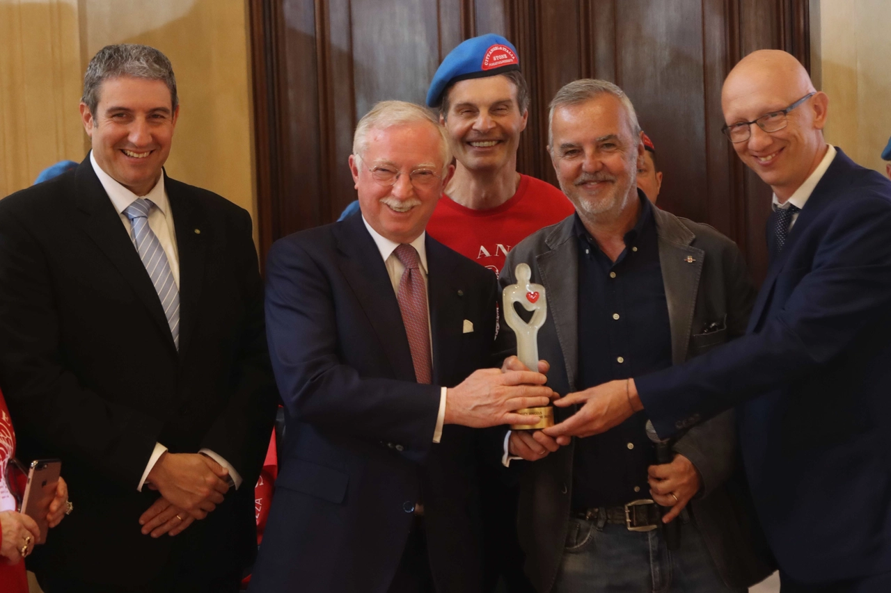 Ezio Indiani, direttore dell'hotel Principe di Savoia, organizzatore dell'annuale pranzo riservato ai clochard (Salmoirago)