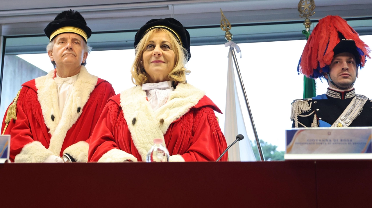 Sono stati molti i temi affrontati all’inagurazione dell’anno giudiziario dalla neopresidente della Corte Giovanna Di Rosa, nel capoluogo Sono stati molti i temi affrontati all’inagurazione dell’anno giudiziario dalla neopresidente della Corte Giovanna Di Rosa, nel capoluogo