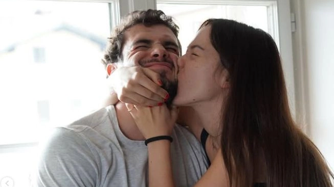 Aurora Ramazzotti e il compagno Goffredo Cerza (Foto profilo Instagram)