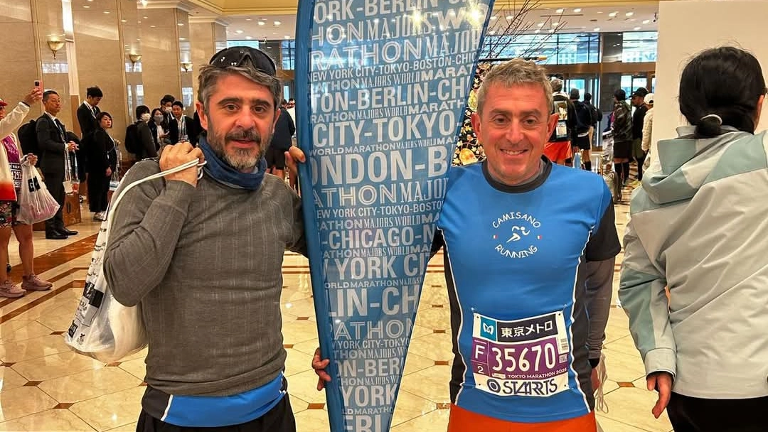 Da sinistra Giuseppe “Pepe” e Federico Ferrario. In Giappone hanno ricevuto la medaglia Majors encomio riservato a pochissimi atleti Da sinistra Giuseppe “Pepe” e Federico Ferrario. In Giappone hanno ricevuto la medaglia Majors encomio riservato a pochissimi atleti
