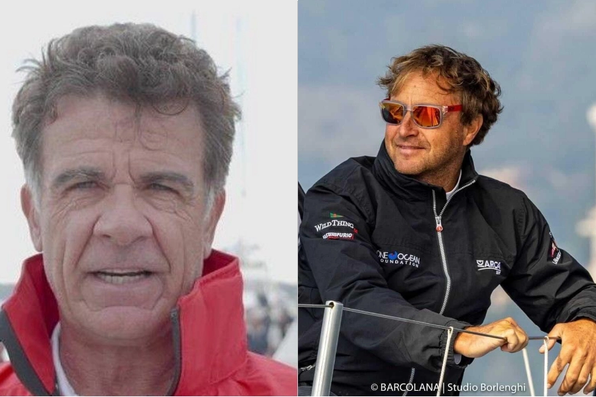 I velisti Tommaso Chieffi e Lorenzo Bressani