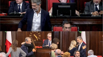 Councilor Tancredi, between anger and resignation, says, 