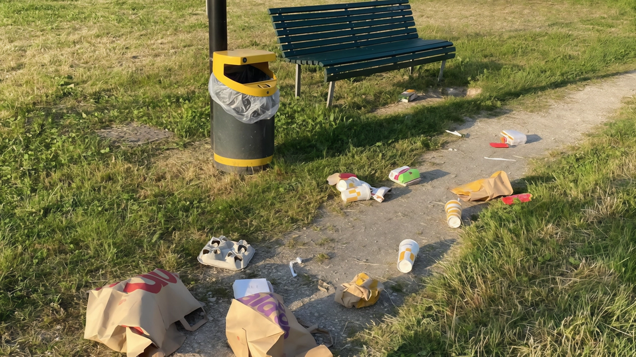 "Cestino vuoto e rifiuti sparsi sul prato": questa volta a segnalare il sempre più diffuso fenomeno dell’abbandono dei rifiuti...