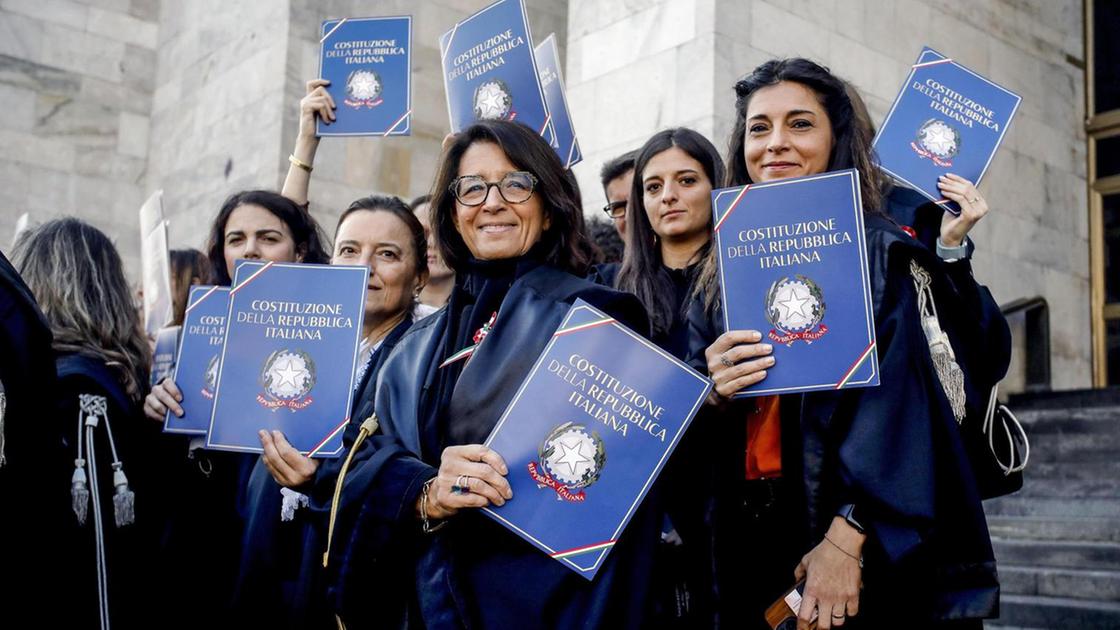 magistrati in sciopero aderisce l 80    usciamo dal palazzo e parliamo ai cittadini 