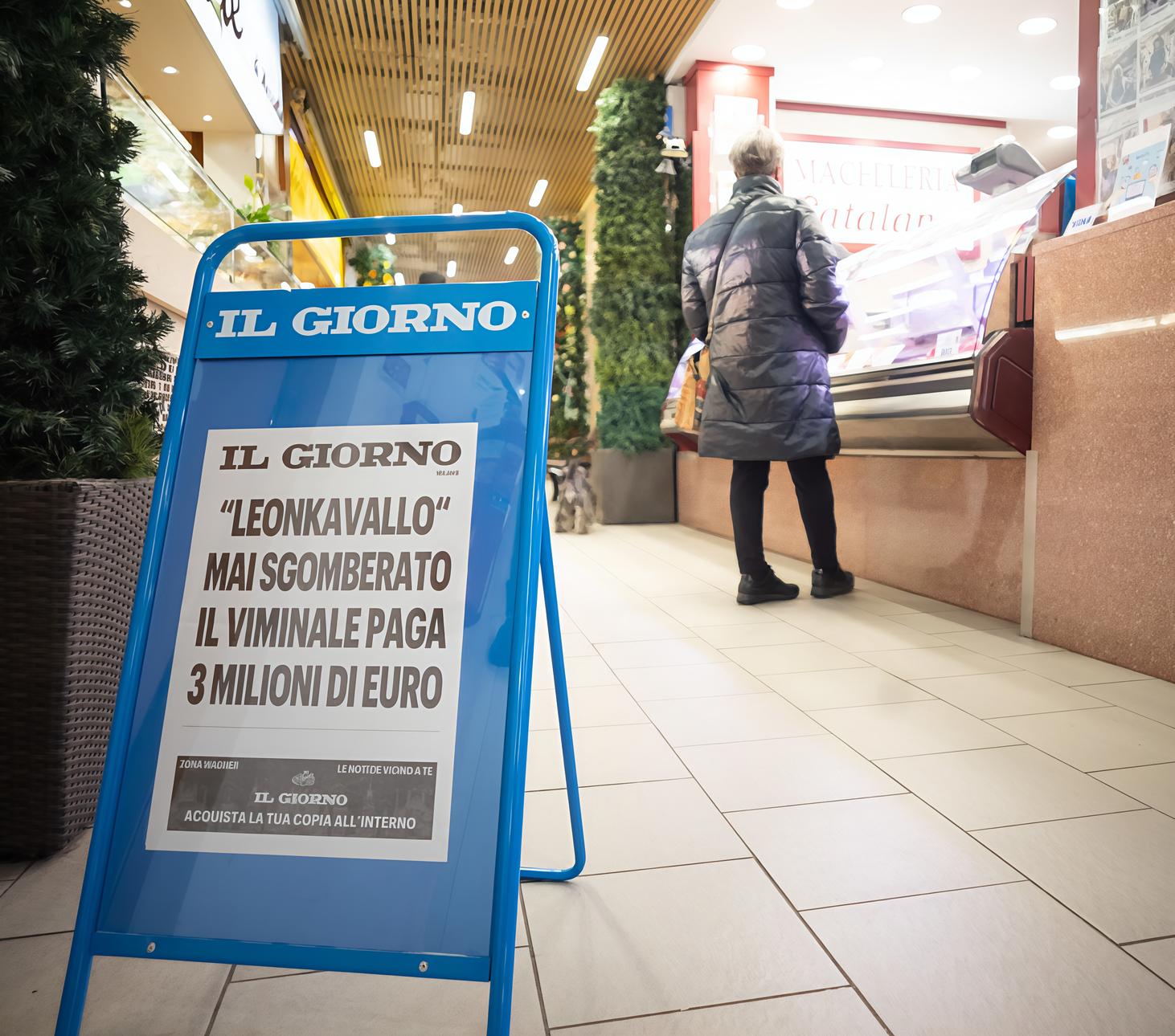 il giorno si acquista dagli esercenti durante la spesa