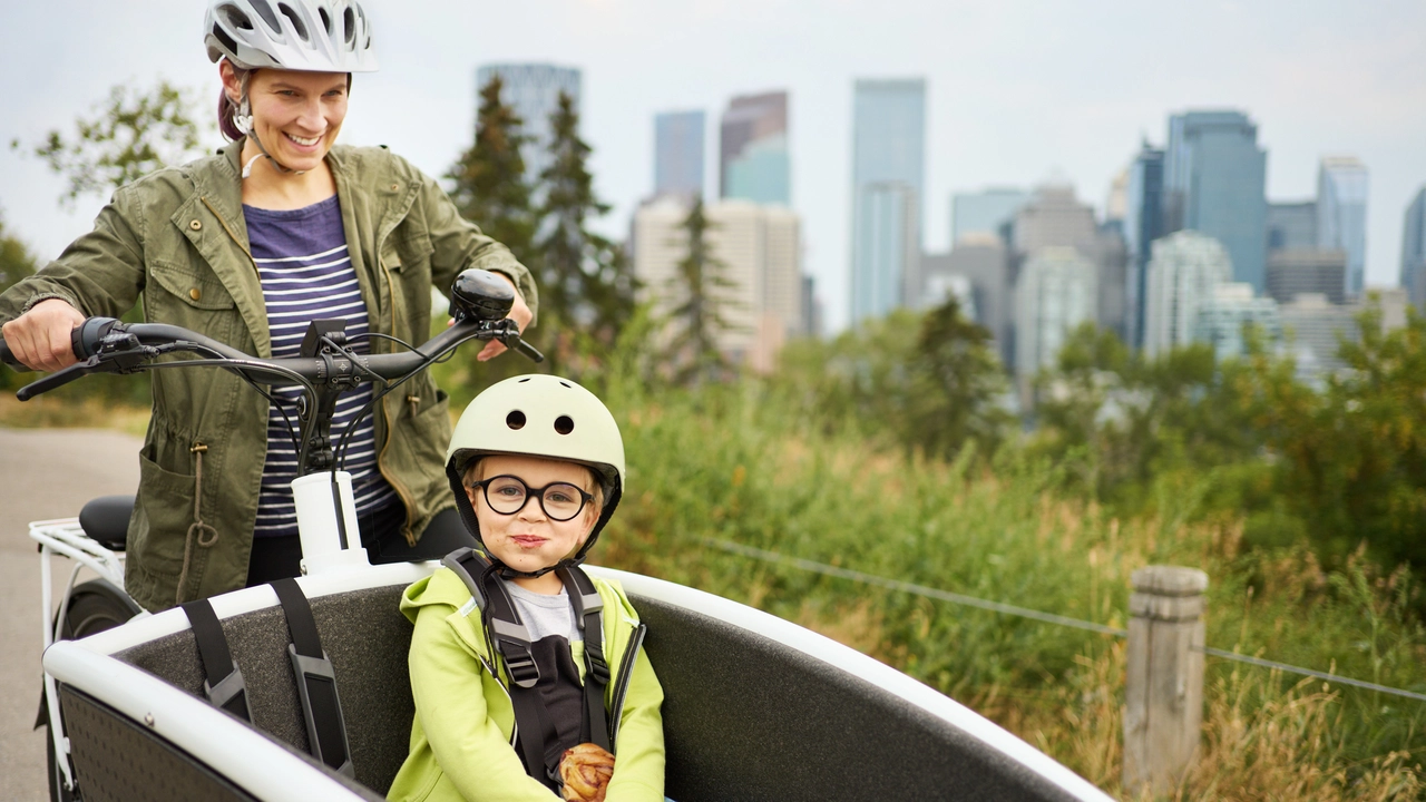 Le cargo bike sono diffusissime nell'Europa del Nord