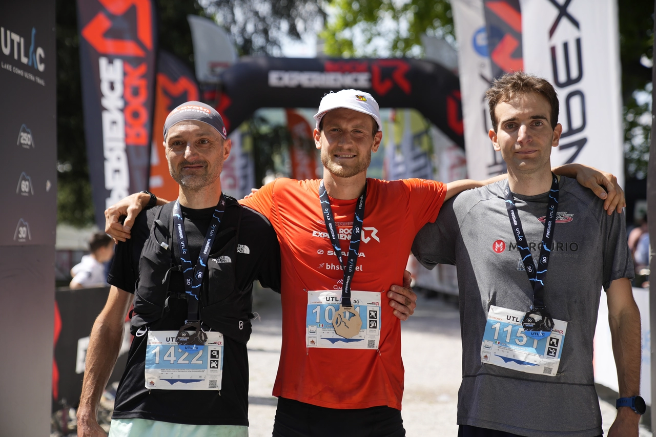 Podio maschile della Utlac 30 K