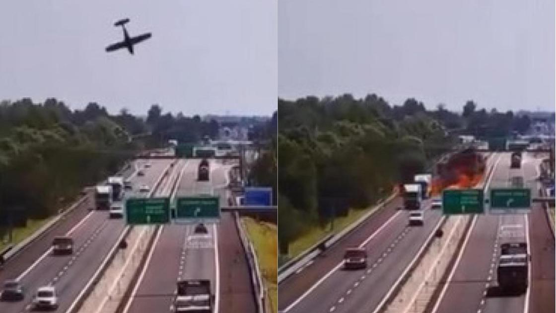 Ultraleggero precipitato sul raccordo autostradale: a bordo nessuna scatola nera Ultraleggero precipitato sul raccordo autostradale: a bordo nessuna scatola nera