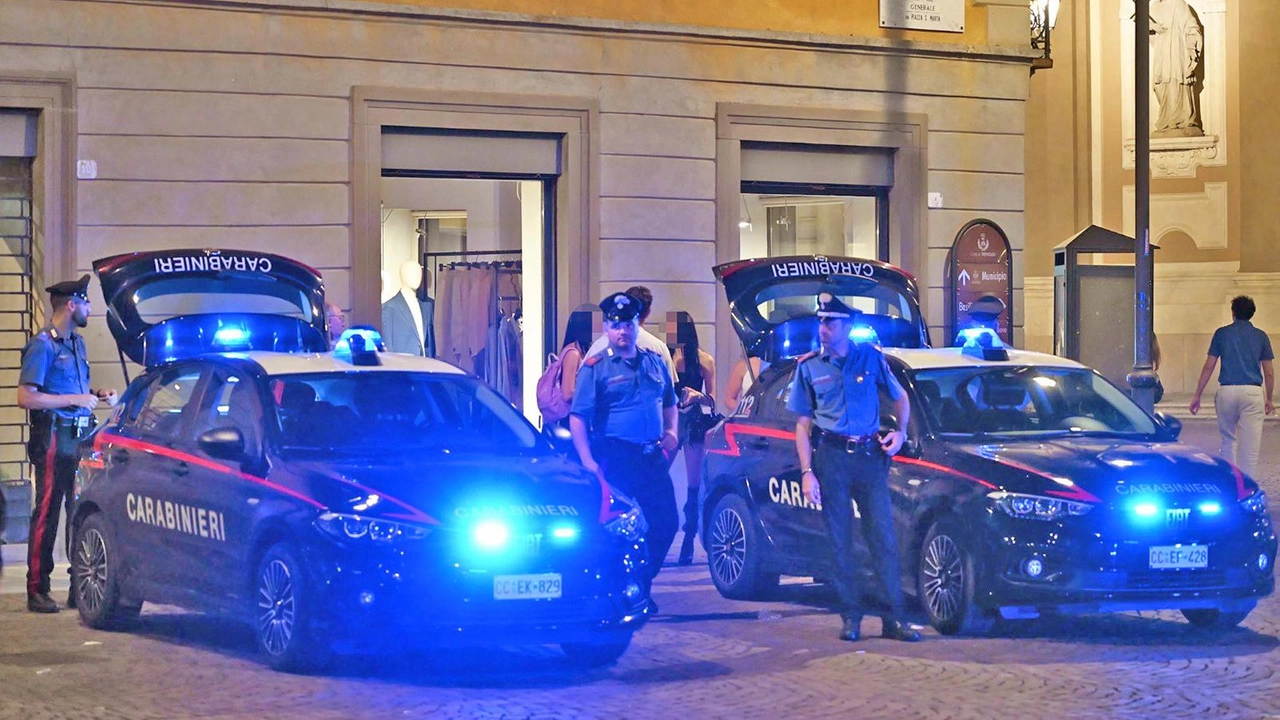 Sul posto sono intervenute due pattuglie dei carabinieri Sul posto sono intervenute due pattuglie dei carabinieri