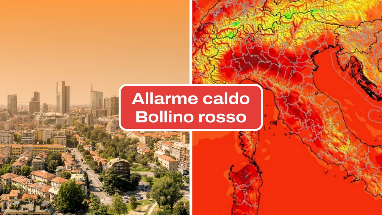 Caldo afoso da bollino rosso in 13 città italiane, tra cui Milano Caldo afoso da bollino rosso in 13 città italiane, tra cui Milano
