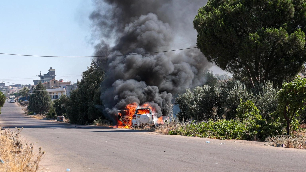 Media siriani, attacco israeliano a Sweida Media siriani, attacco israeliano a Sweida