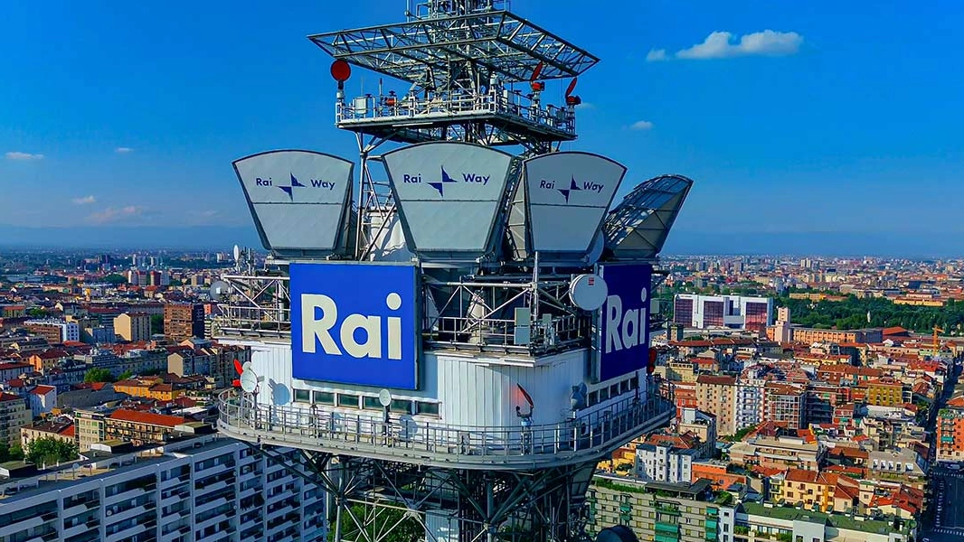 La sede Rai di corso Sempione a Milano