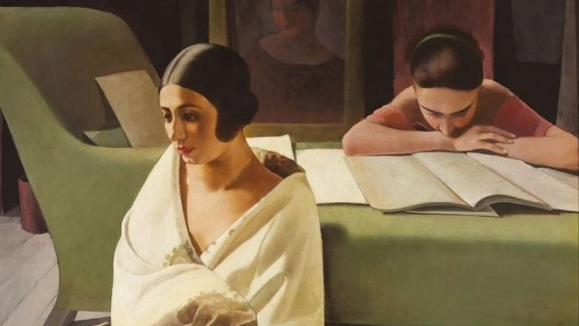 Uno dei dipinti di Casorati in mostra a Palazzo Reale dal 15 febbraio Uno dei dipinti di Casorati in mostra a Palazzo Reale dal 15 febbraio