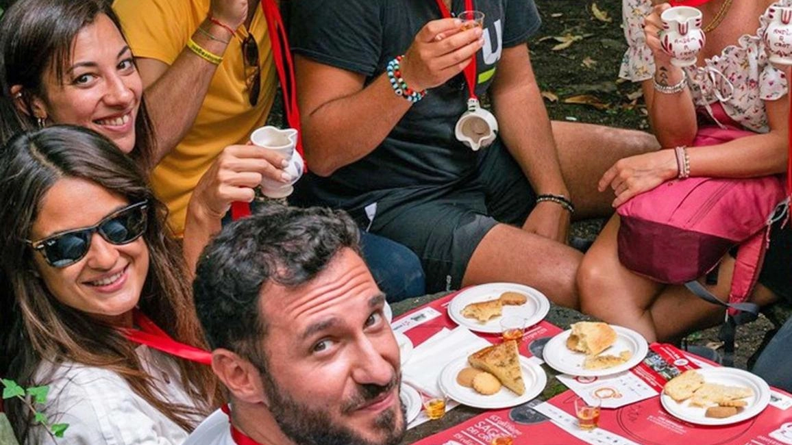 La manifestazione è resa unica dai volontari