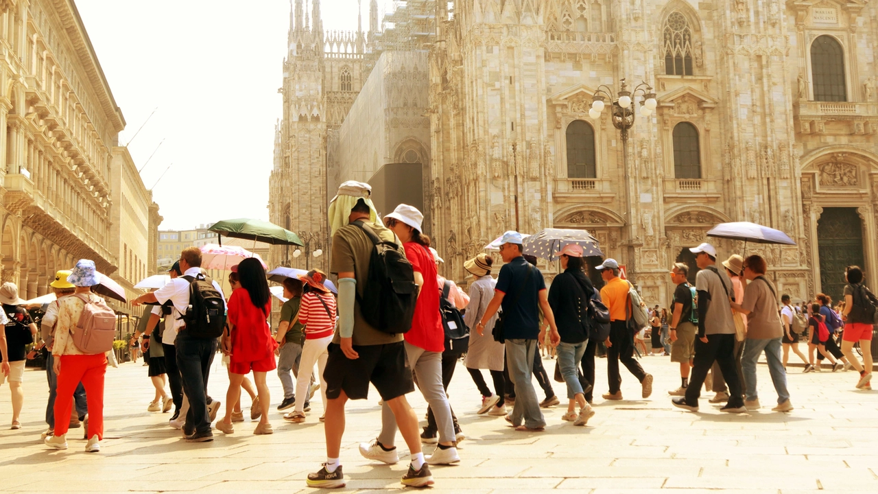 Caldo record a Milano Caldo record a Milano