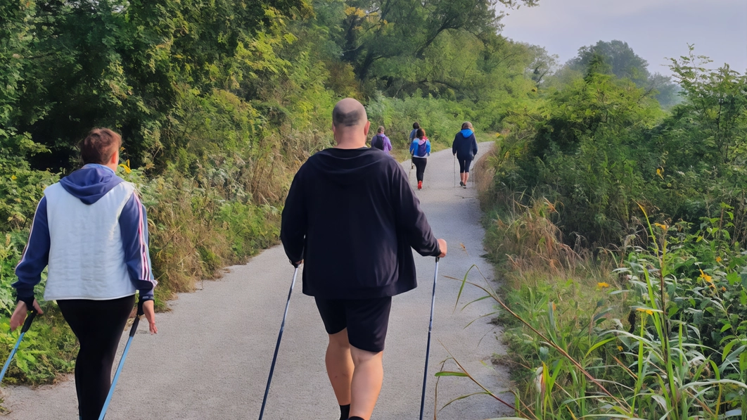 La nordic walking rientra tra le attività studiate per le persone affette Patkinson La nordic walking rientra tra le attività studiate per le persone affette Patkinson