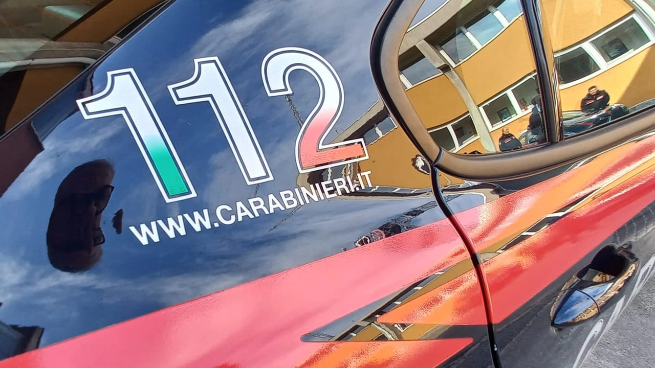 Sul posto sono intervenuti i carabinieri Sul posto sono intervenuti i carabinieri