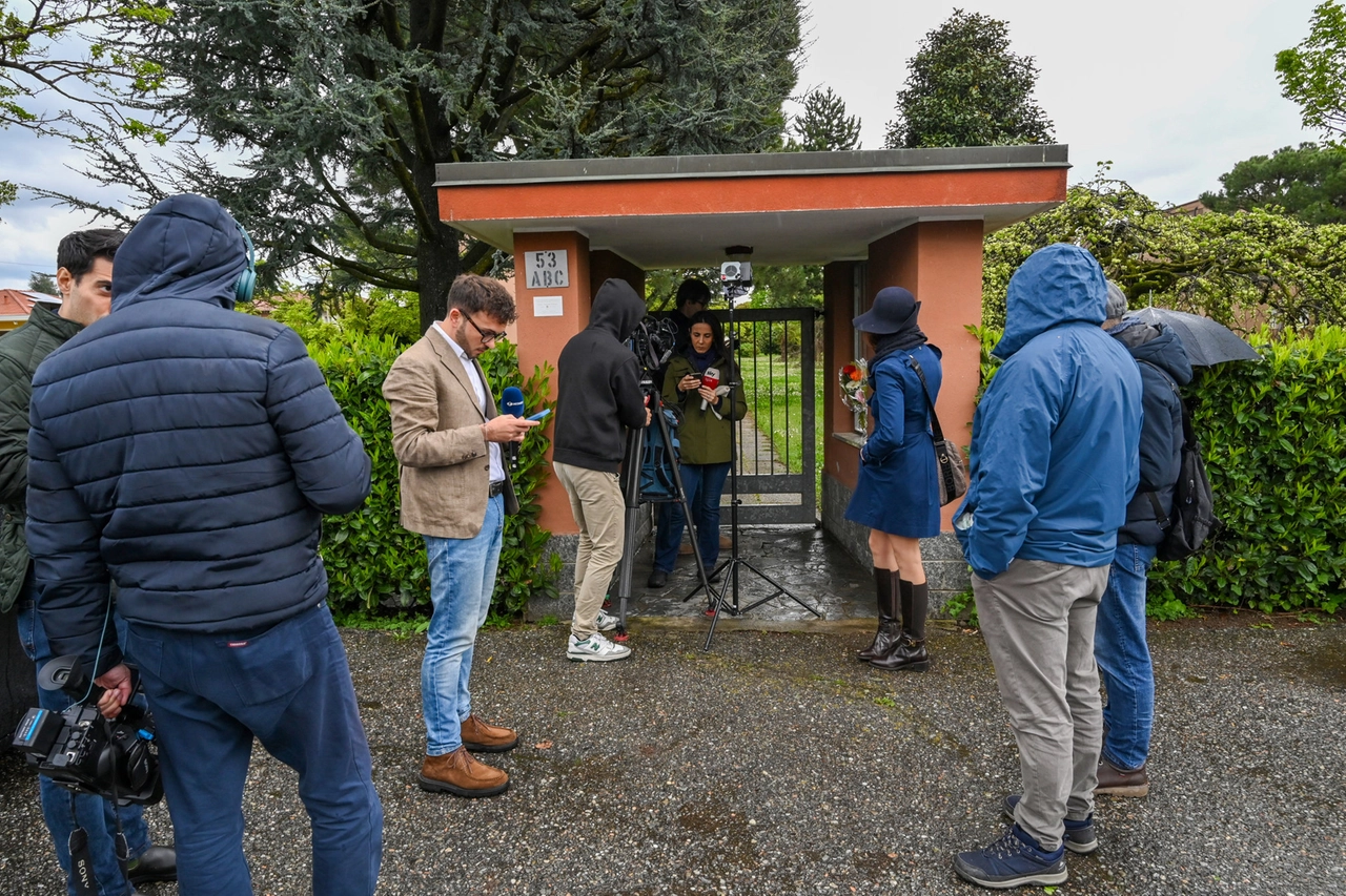 L'ingresso della palazzina di via San Giovanni Bosco