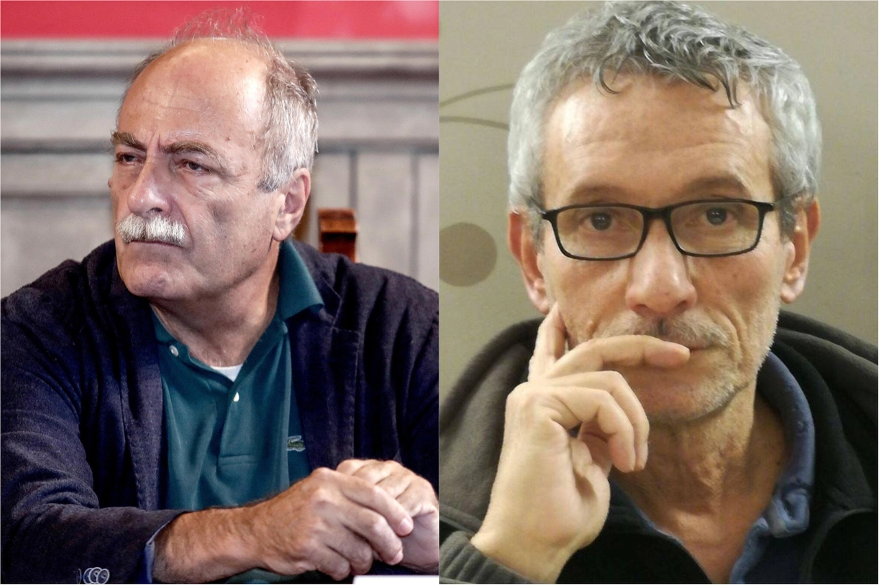 Da sinistra, Enrico Fedrighini e Carlo Monguzzi fieri oppositori alla vendita dello stadio