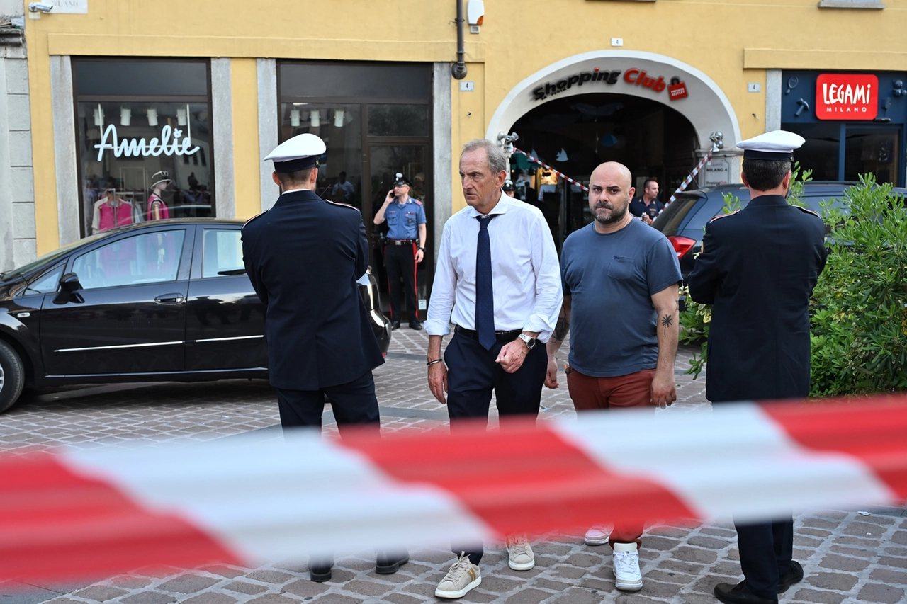 Sul luogo dell'omicidio anche il sindaco Emanuele Antonelli