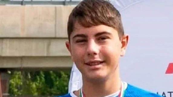 Lorenzo Bertocchi il tredicenne di Rezzato morto sabato all’ospedale Gaslini di Genova