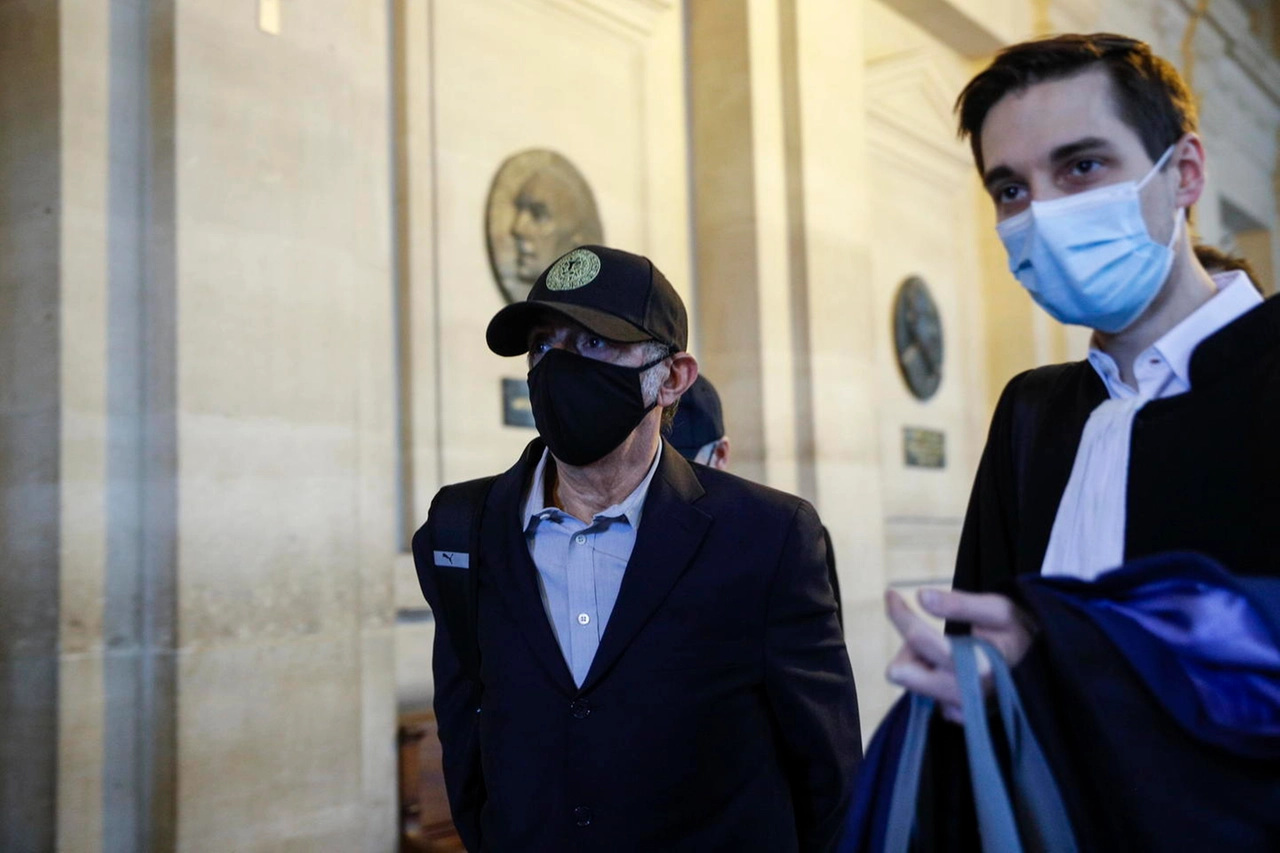 Parigi, Raffaele Ventura, Autonomia Operaia, con il suo avvocato (Ansa)