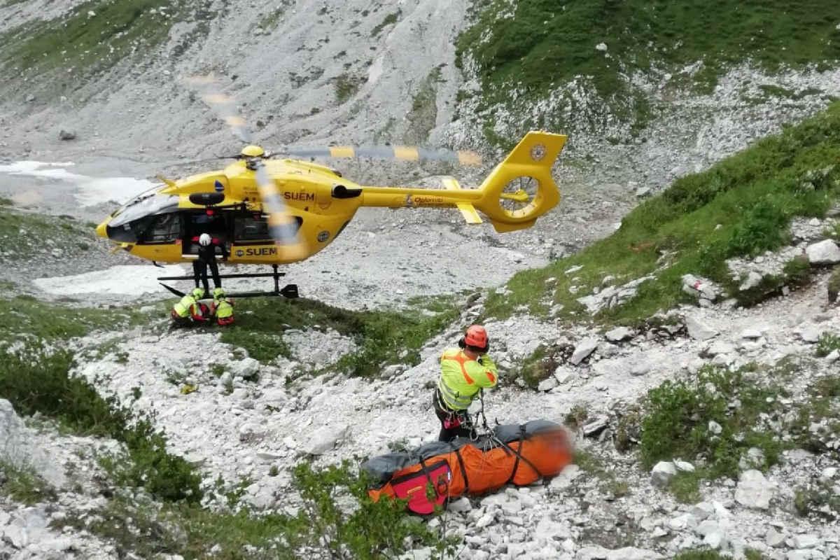 Colpito da un masso Valbondione: escurionista muore sul sentiero per il rifugio Curò Colpito da un masso Valbondione: escurionista muore sul sentiero per il rifugio Curò